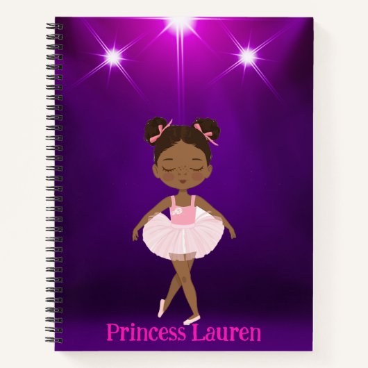 Custom Dancer Kids Notebook Notizblock (Vorderseite)