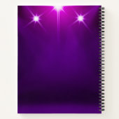 Custom Dancer Kids Notebook Notizblock (Rückseite)