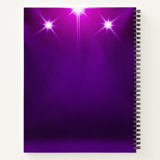 Custom Dancer Kids Notebook Notizblock (Rückseite)