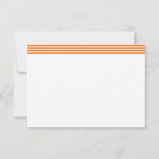 CUSTOM DANK IHNEN NOTIEREN coolen modernen fett-Na Dankeskarte (Rückseite)