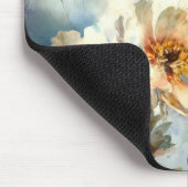 Custom Dark Floral Ethereal Mousepad (Ecke)