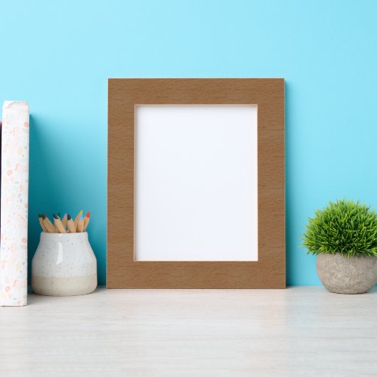 Custom Dark Gray Design Add Photo or Text Geätzte Rahmen (Vorderseite)