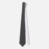 Custom Dark Gray Moderner Gentleman Formal Busines Krawatte (Vorderseite)