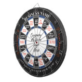 Custom Dart Board Plus Decision Board für Unterneh Dartscheibe (Vorderseite rechts)