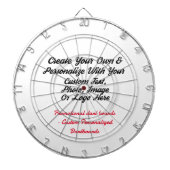 Custom-Dart-Mainboard - Werbemarkendartboard Dartscheibe (vorne)