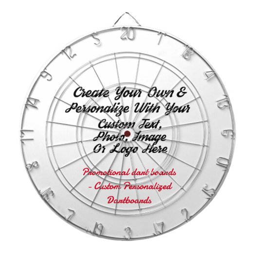 Custom-Dart-Mainboard - Werbemarkendartboard Dartscheibe (vorne)