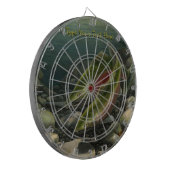 Custom Dartboard Gone Fischen Lachs Dartboard Dartscheibe (Vorderseite Links)