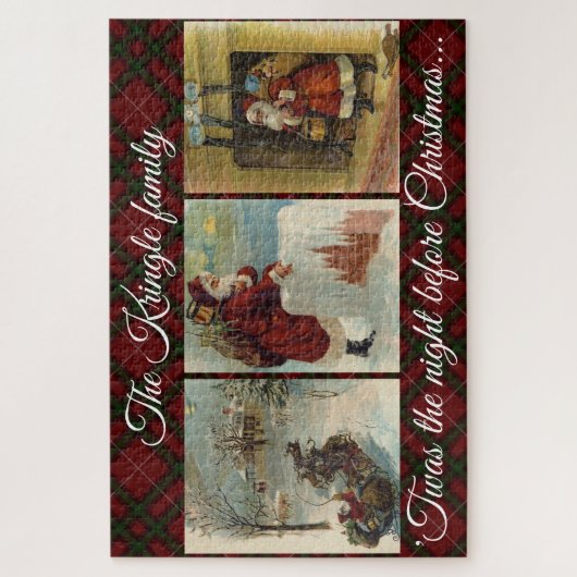 Custom - 'Das war die Nacht vor Weihnachten Puzzle (Vertikal)