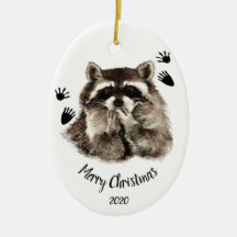 Custom Dated Raccoon Blowkisses, Liebe Tiere