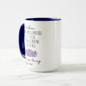 Custom Daughter In Law, Danke, dass du meinen Sohn Tasse (Vorderseite Links)