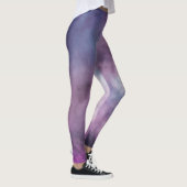 Custom Deep Lila Magical Galaxy Leggings (Rechts)
