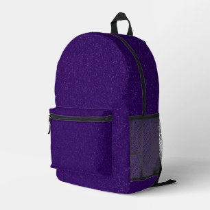 Custom Deep Lila Specklack - Bulk Orders Bedruckter Rucksack