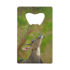 Custom deer geldbeutel flaschenöffner