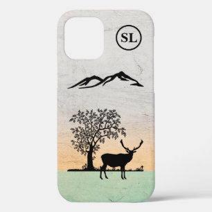 Custom Deer Silhouette Apple iPhone 12 Fall Case-Mate iPhone Hülle
