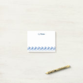 Custom Deko Blue Racing Sailbots Sticky Notes Post-it Klebezettel (Auf Schreibtisch)