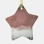 Custom Deluxe Rosa und Weiß Keramikornament (Links)