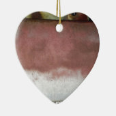 Custom Deluxe Rosa und Weiß Keramikornament (Rechts)