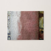 Custom Deluxe Rosa und Weiß Puzzle (Horizontal)