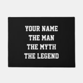 Custom Der Mann, der Mythos, dass die Legende Tür Fußmatte (Vorderseite)