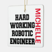 CUSTOM des Roboter-Ingenieurs Keramikornament (Links)