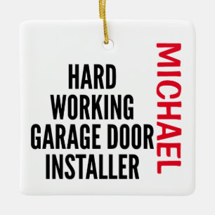 CUSTOM des Tor-Installers für harte Arbeit in der  Keramikornament