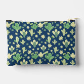 Custom Desert Cactus & Succulent Pattern Zubehörtasche (Rückseite)