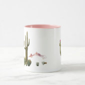 Custom Desert Cactus Tasse (Zentrum)