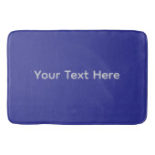 Custom design blue badematte (Vorderseite)