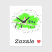 Custom Design for Emily Richter - Ryan Aufkleber (Blatt)