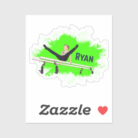 Custom Design for Emily Richter - Ryan Aufkleber (Blatt)