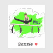 Custom Design for Emily Richter - Will Aufkleber (Blatt)