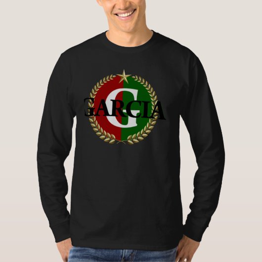 CUSTOM DESIGN GARCIA FAMILY PRIDE MEXICAN FAMILY R T-Shirt (Vorderseite)