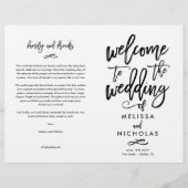 Custom Design - Melissa und Nicholas Program FINAL (Vorderseite)