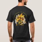 Custom Design Queen Bee T - Shirt (Rückseite)
