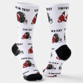Custom Design Socks Football HAMbyWG Socken (Gewinkelt)