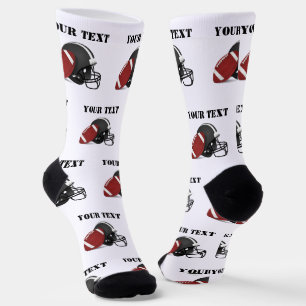 Custom Design Socks Football HAMbyWG Socken