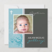 CUSTOM DESIGN :: Suzana Baptism Einladung - posa 2 (Vorderseite)