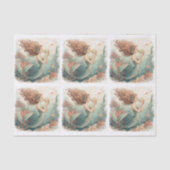 Custom designed tissue paper MERMAID Seidenpapier (Vorderseite)