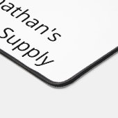 Custom Desk Mat for Salon Owner Barber Supply Schreibtischunterlage (Ecke)