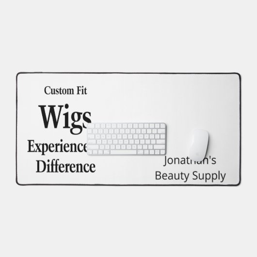 Custom Desk Mat for Salon Owner Barber Supply Schreibtischunterlage (Tastatur & Maus)