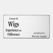 Custom Desk Mat for Salon Owner Barber Supply Schreibtischunterlage (Vorderseite)