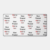 Custom Desk Mat für Salon Eigentümer Haar zu schne Schreibtischunterlage (Vorderseite)