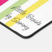 Custom Desk Mat für Salon Eigentümer Little Braids Schreibtischunterlage (Ecke)