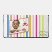 Custom Desk Mat für Salon Eigentümer Little Braids Schreibtischunterlage (Vorderseite)