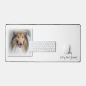 Custom Desk Mat Mans Best Friend Dog Schreibtischunterlage (Tastatur & Maus)