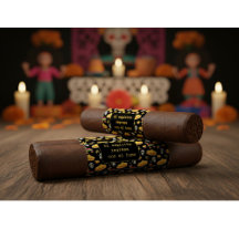 Custom Día de los Muertos Cigar Wrap