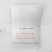 Custom Digital Add Your Face 4 Photo Elves Funny Karte (Innenseite)