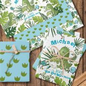 Custom Dino-mite Any Occasion Geschenkpapier Set