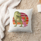 Custom Dino Papasaurus Papa Vater Pater Funny T-Sh Kissen (Decke)