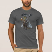 Custom Dinosaur Pirate T - Shirt (Vorderseite)